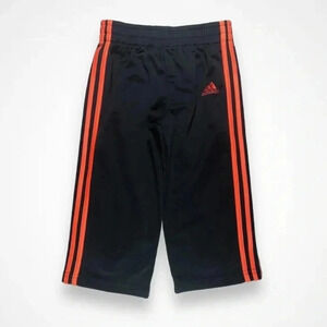 Adidas Orange  3 Stripe Track Pants